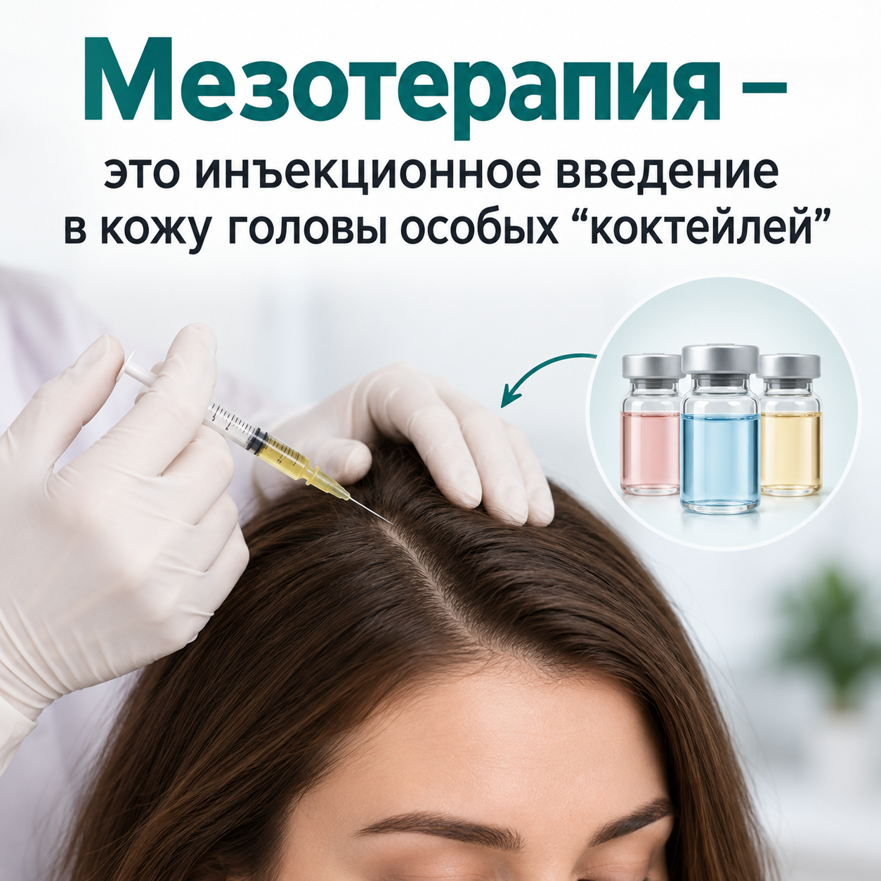 Мезотерапия и плазмолифтинг кожи головы: комплексное решение проблемы стрессовой потери волос